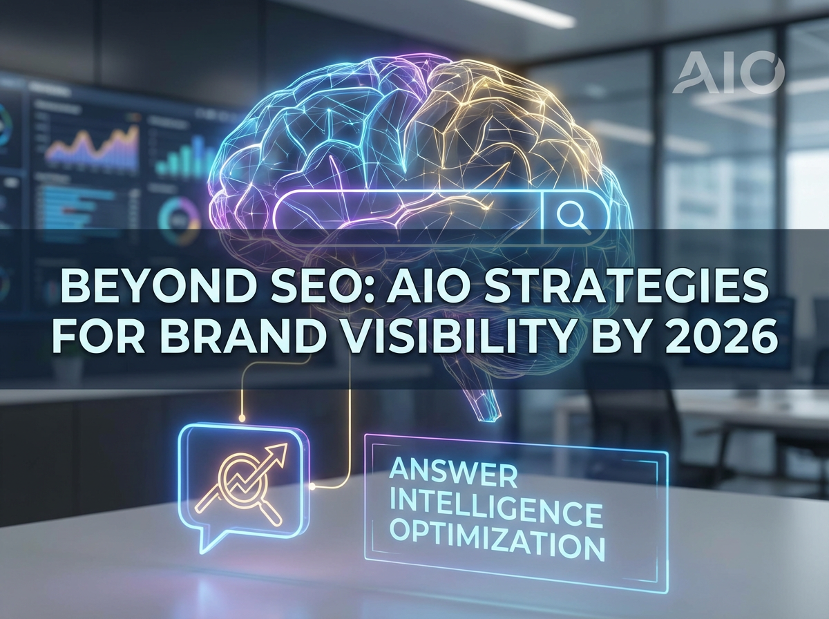Beyond SEO: AIO Strategies for Brand Visibility in LLM Responses by 2026