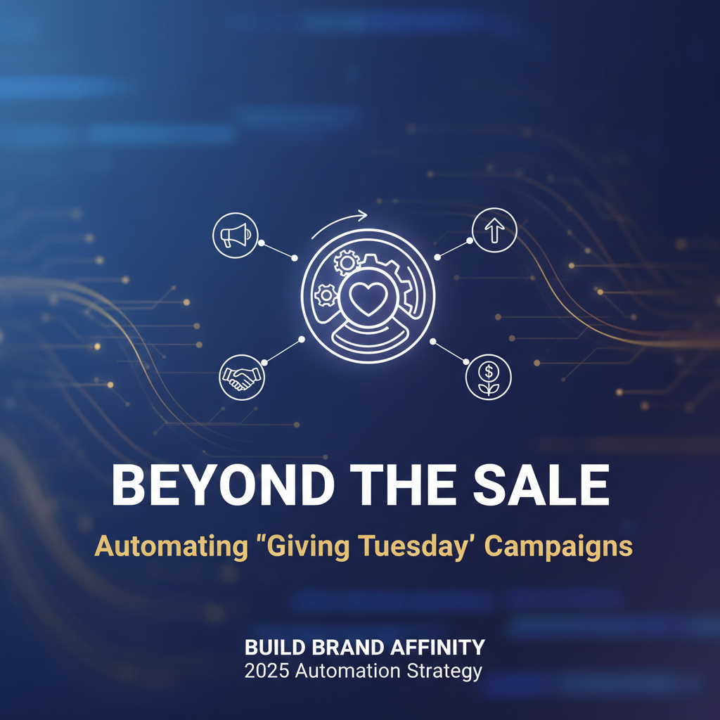 Beyond the Sale: Automating 'Giving Tuesday' Campaigns to Build Brand Affinity 
