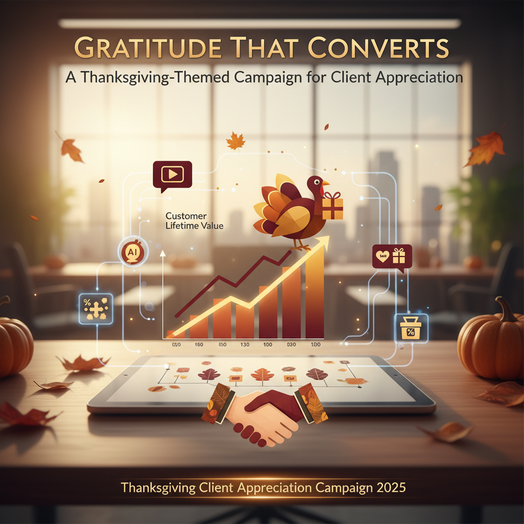A Thanksgiving-Themed Campaign for Client Appreciation