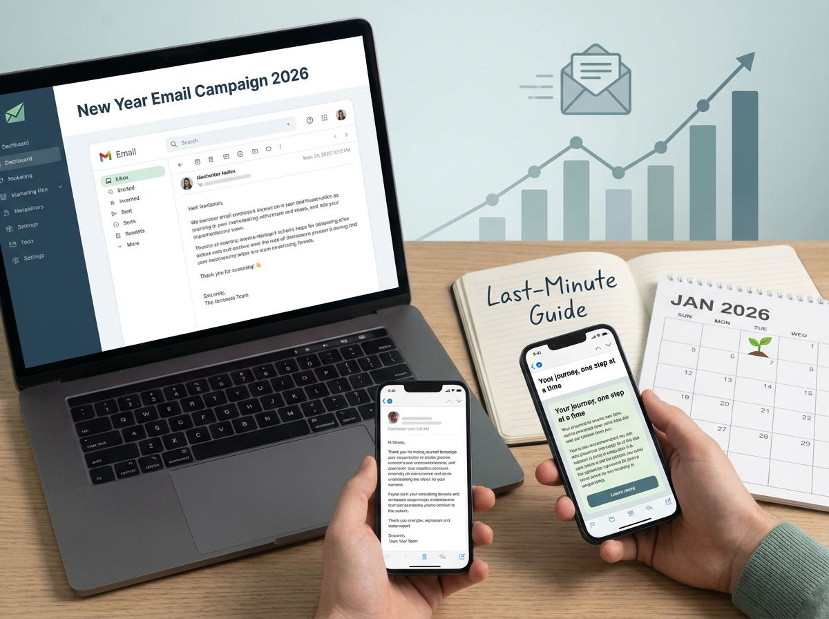 Last-Minute Guide to a 'New Year, New Me' Email Campaign