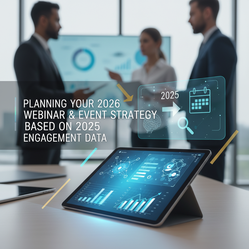 Planning Your 2026 Webinar & Event Strategy Based on 2025 Engagement Data - 2026 Webinar Event St...