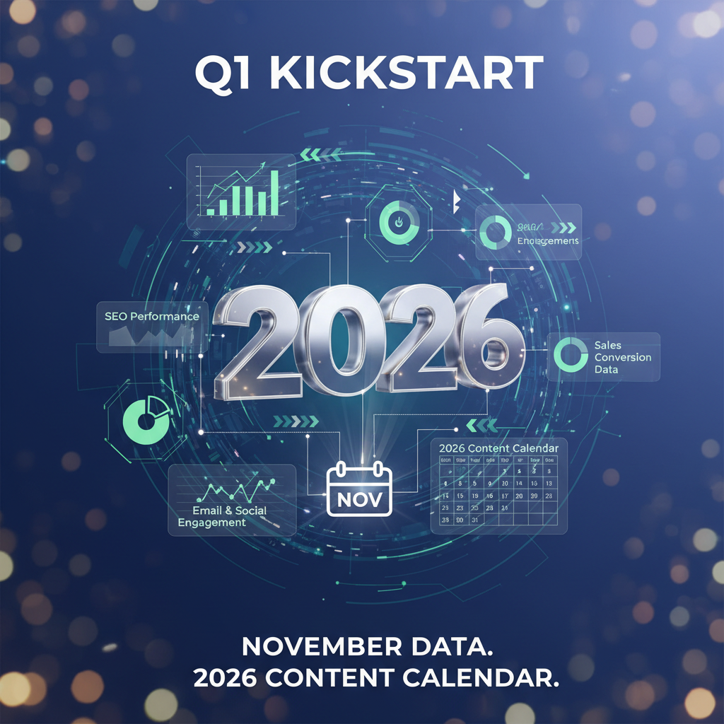 Q1 Kickstart: How to Use November Data to Finalize Your 2026 Content Calendar